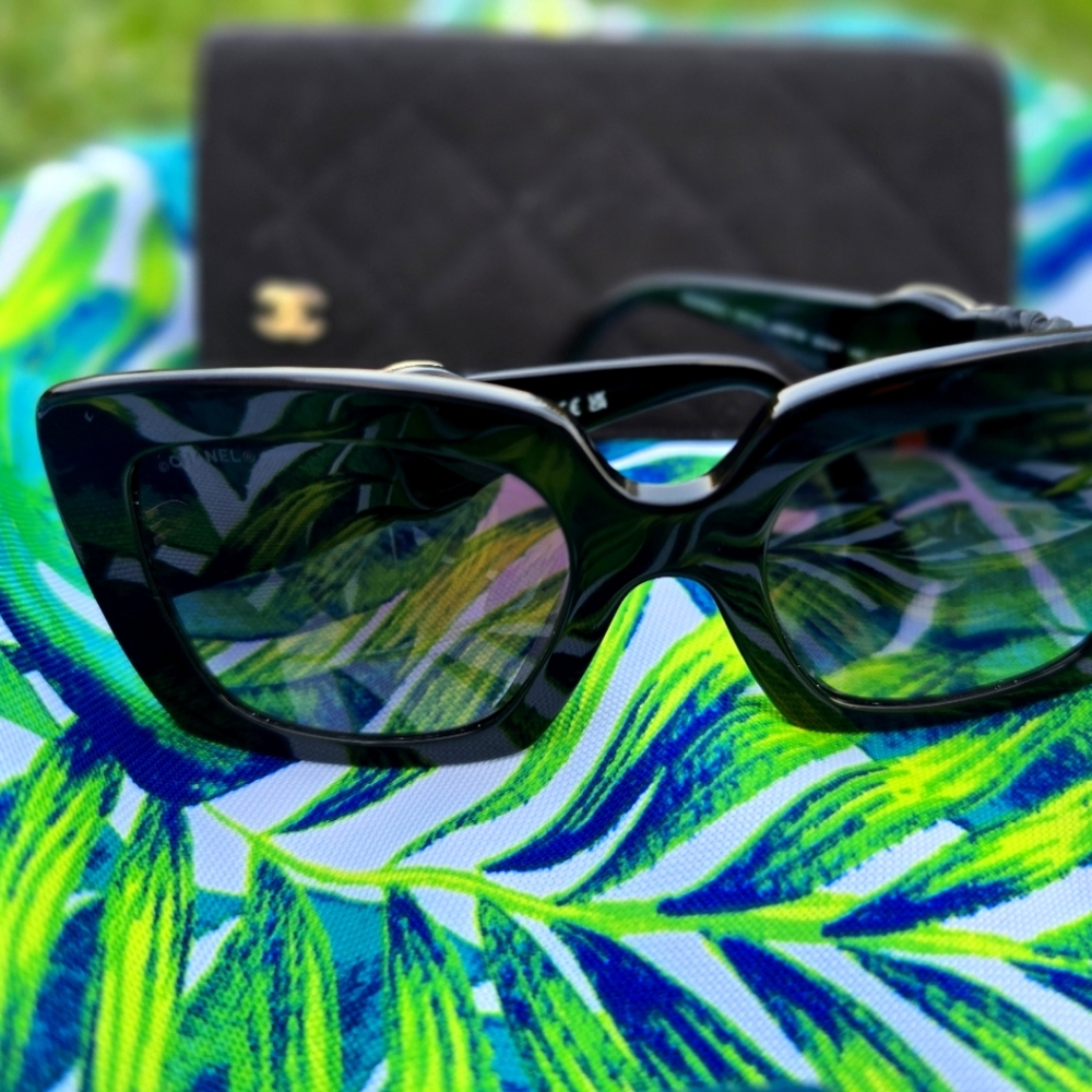 Chanel calfskin sunglasses 5474Q
